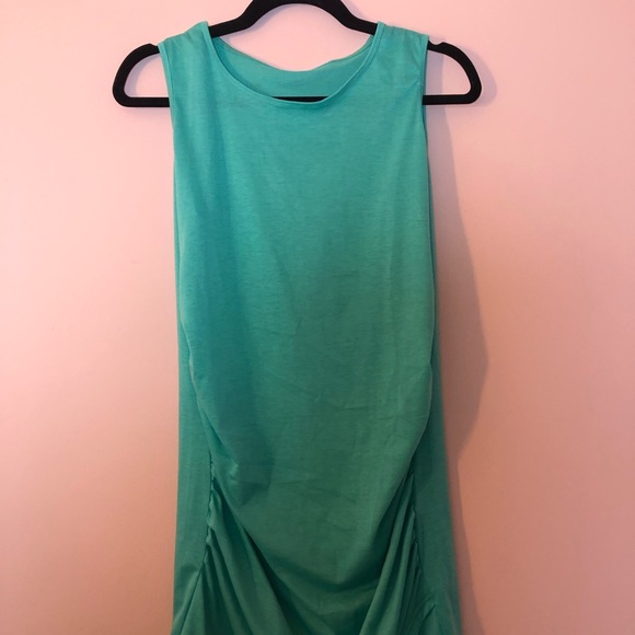 Mini Turquoise Dress - Picture 1 of 3